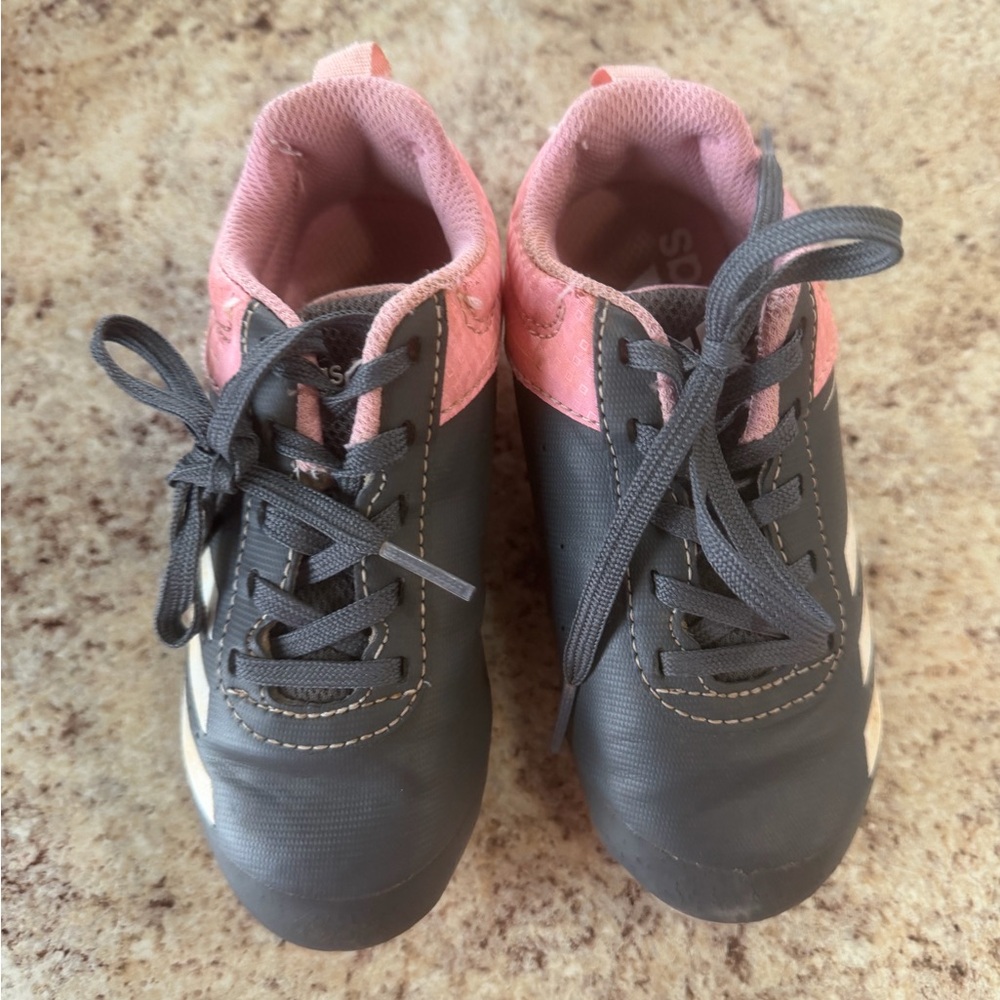 Pink & Grey Cleats - Picture 6 of 7